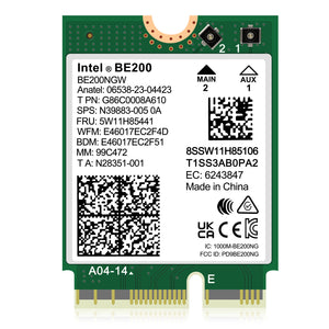 WiFi 7 Wireless Card Intel BE200 